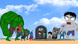 Rescue Team Hulk,Spiderman,Superman BaBy from the Infection of Zombies: Back from the Dead | FUNNY