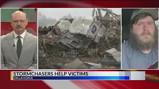 Kentucky Storm Chaser Chris Hall in Oklahoma