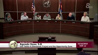 Boulder City Council Meeting 10-15-19