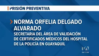 Los médicos del Hospital de la Policía detenidos cobraran de 200 a 500 dólares por certificado falso