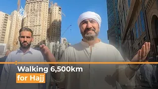 The pilgrim who walked from the UK to Mecca for Hajj | Al Jazeera Newsfeed