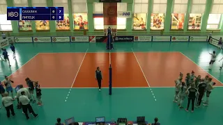 Волейбол женщины высшая лига А 10-й тур 2-й матч Сахалин vs Липецк
