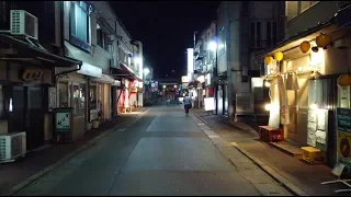 Iwate Morioka Night Walk - 4K
