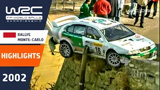 Rallye Monte-Carlo 2002: Day 2 WRC Highlights / Review / Results