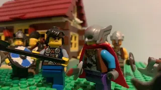 Jomsviking raid, a Lego Viking battle #bdominion1000cntst