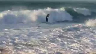 Porthmeor Surf and Surfers,St.Ives-High waves