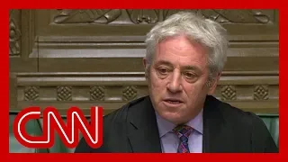 Speaker refuses vote on Boris Johnson's Brexit deal