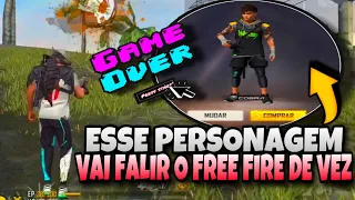 URGENTE !! Será o fim do Free Fire ?!?! Novo Personagem Mais Roubado Do Que O CR7 - Free Fire