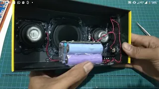 Speaker aiyima , amplifier Xy p15w , battery 12v