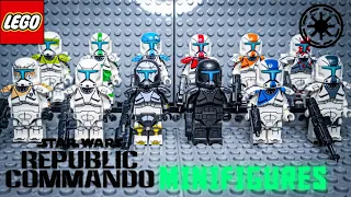 LEGO: STAR WARS Clone Commandos Minifigures - REPUBLIC COMMANDOS CLONE TROOPERS (Build & Review)