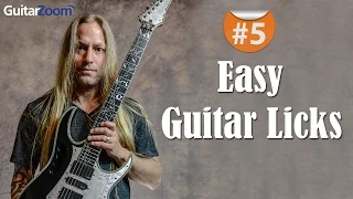 Easy Guitar Licks - Part 5 | Steve Stine | GuitarZoom.com