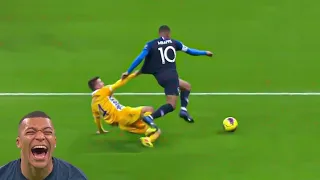 Speeding Mbappe is just a Bully