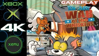 【XBOX】Tom and Jerry in War of the Whiskers | Gameplay Walkthrough XEMU 4K 60FPS (Jerry/Nibbles)