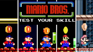 Evolution of Mario Bros. Bonus Stage [Test Your Skill]
