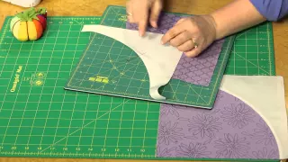 Sew Easy: How to Use the 9" Curved Seam Template