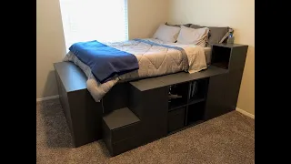 Ikea (storage) bed v2