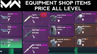 Level 25 Equipment Shop - Modern Warships