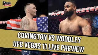 Colby Covington vs Tyron Woodley | UFC Vegas 11 Pre-Fight LIVE Show | MMA Latest