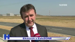 Elkészült a ZalaZONE – ZTV Híradó 2022-03-28