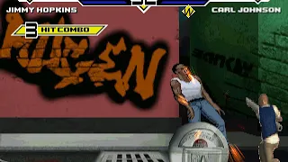 MUGEN Jimmy Hopkins VS Carl Johnson (CJ)