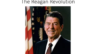 Reagan Revolution 2020