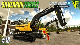This Derailed Everything! | Silverrun Forest | Farming Simulator 22