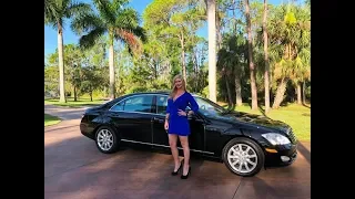 SOLD!! CRAZY LOW MILE 2007 Mercedes-Benz S550 Review w/MaryAnn For Sale by: AutoHaus of Naples!