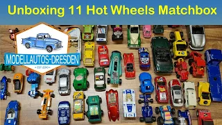 Modellauto Unboxing Video No. 11 [Danke Markus] Hot Wheels, Matchbox