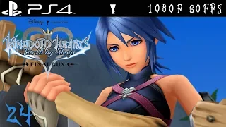 [PS4 1080p 60fps] Kingdom Hearts Birth by Sleep Walkthrough 24 Neverland (Aqua)