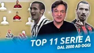 TOP 11 SERIE A del Millennio. BUFFON,NESTA,PIRLO,VIERI: uno SQUADRONE! | Fabio Caressa