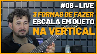 ESCALAS EM DUETO NA VERTICAL | SEGREDO | Viola  Caipira | Tião Carreiro | Como Tocar| Solo | Aula |