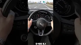 Giulia Veloce  280 HP Acceleration 0-100