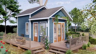 13 x 20 ft  (260 sqft) Dream Tiny House Cottage | Exploring Tiny House