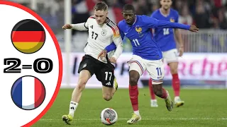 8 seconds!! FASTEST goal in DFB history! | Germany vs France 2-0 All Goals Highlights 2024