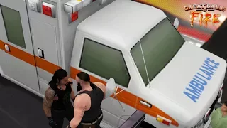 WWE Great Balls of Fire 2K17: Ambulance Match (Roman Reigns vs Braun Strowman)