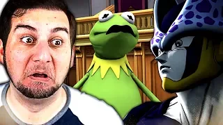 WAIT!! YOU CAN'T SAY THAT!! | Kaggy Reacts to Cell VS Android 21 PART 3 & Kermit Infinity War Part 2