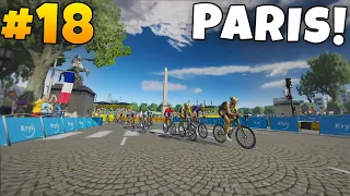 PARIS CHAMPS-ELYSEES!!! - Astana #18: Tour De France 2021 PS4 Game (PS5 Gameplay)