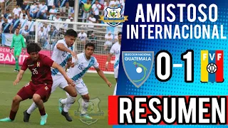 Guatemala vs Venezuela 0-1 RESUMEN Y GOL AMISTOSO INTERNACIONAL| Venezuela 1 vs Guatemala 0 RESUMEN
