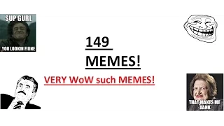 Trollord117 Reacts 149 Internet Memes in 300 seconds! w/ Facecam