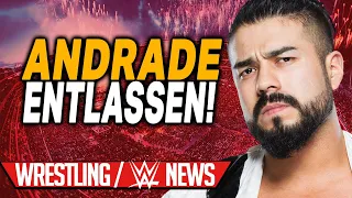 Andrade entlassen, Triple H von Corona betroffen? | Wrestling/WWE NEWS 40/2021