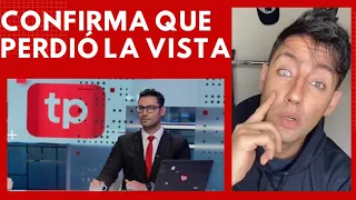 Daniel Dueñas, presentador de noticias de Unitel, cuenta cómo perdió la vista