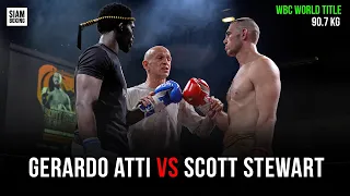 Gerardo Atti vs Scott Stewart - WBC Cruiserweight World Title