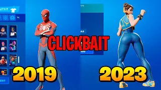 LA EVOLUCIÓN DEL CLICKBAIT DE FORTNITE