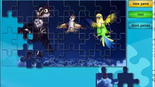 Мультик игра Трио в перьях пазлы (Richard the Stork Puzzle)