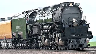 "Big Boy" #4014  test run June 05, 2023 from steam shop, to Borie, backing to Speer then home again