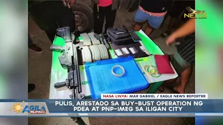 Pulis, arestado sa buy-bust operation ng PDEA at PNP-IMEG sa Iligan City