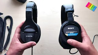 Sennheiser HD 280 Pro vs Sony MDR-7506 // Comparison Review In-Depth | Pick Your Favorite Headphones