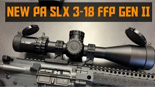 NEW Primary Arms SLx 3-18 FFP Gen II