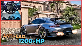 Unleashing the Power: Twin Turbo Anti-Lag Porsche 911 GT2 RS | Forza Horizon 5