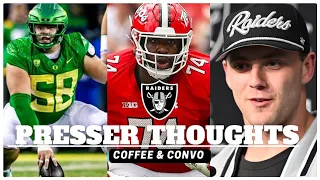 #Raiders | AP Presser | JPJ LG 👀 | Bowers/DJ Talk | ☕️🏴‍☠️ |